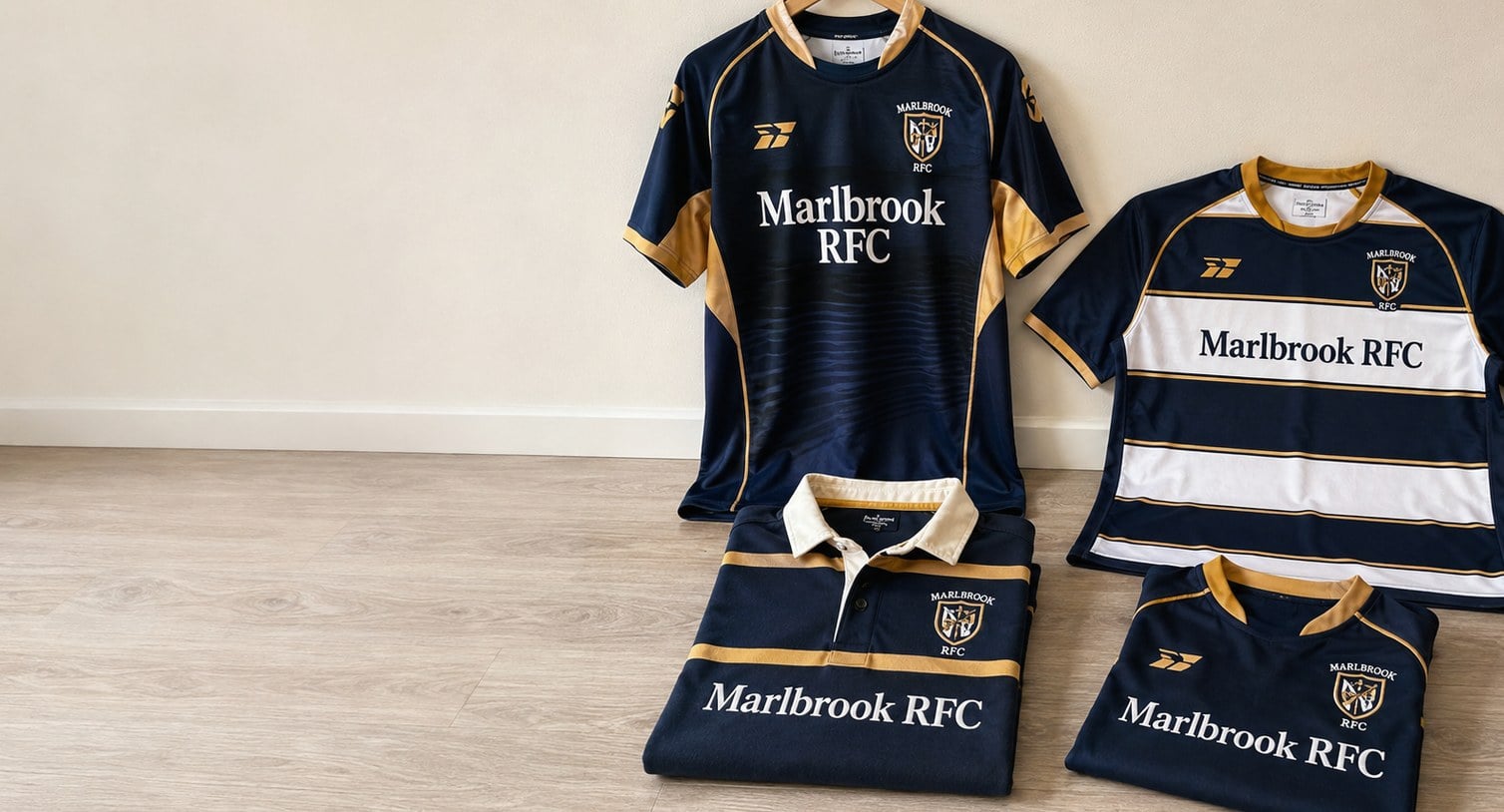Custom printed rugby jerseys with logo