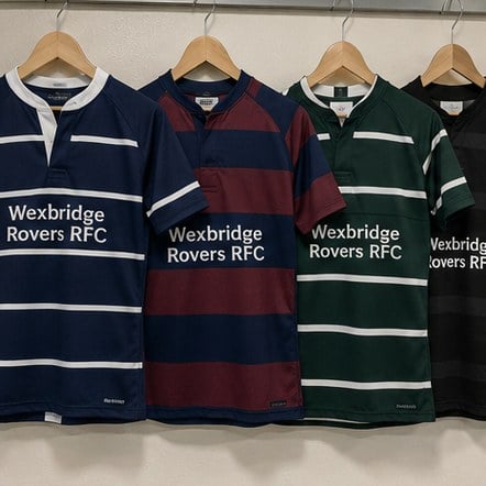 Customized rugby jerseys for clubs and first teams