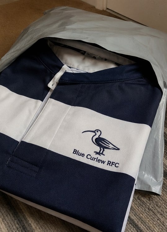 Rugby jerseys with logo — customer photo