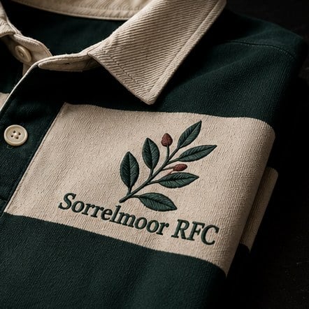 Rugby jerseys with logo printing
